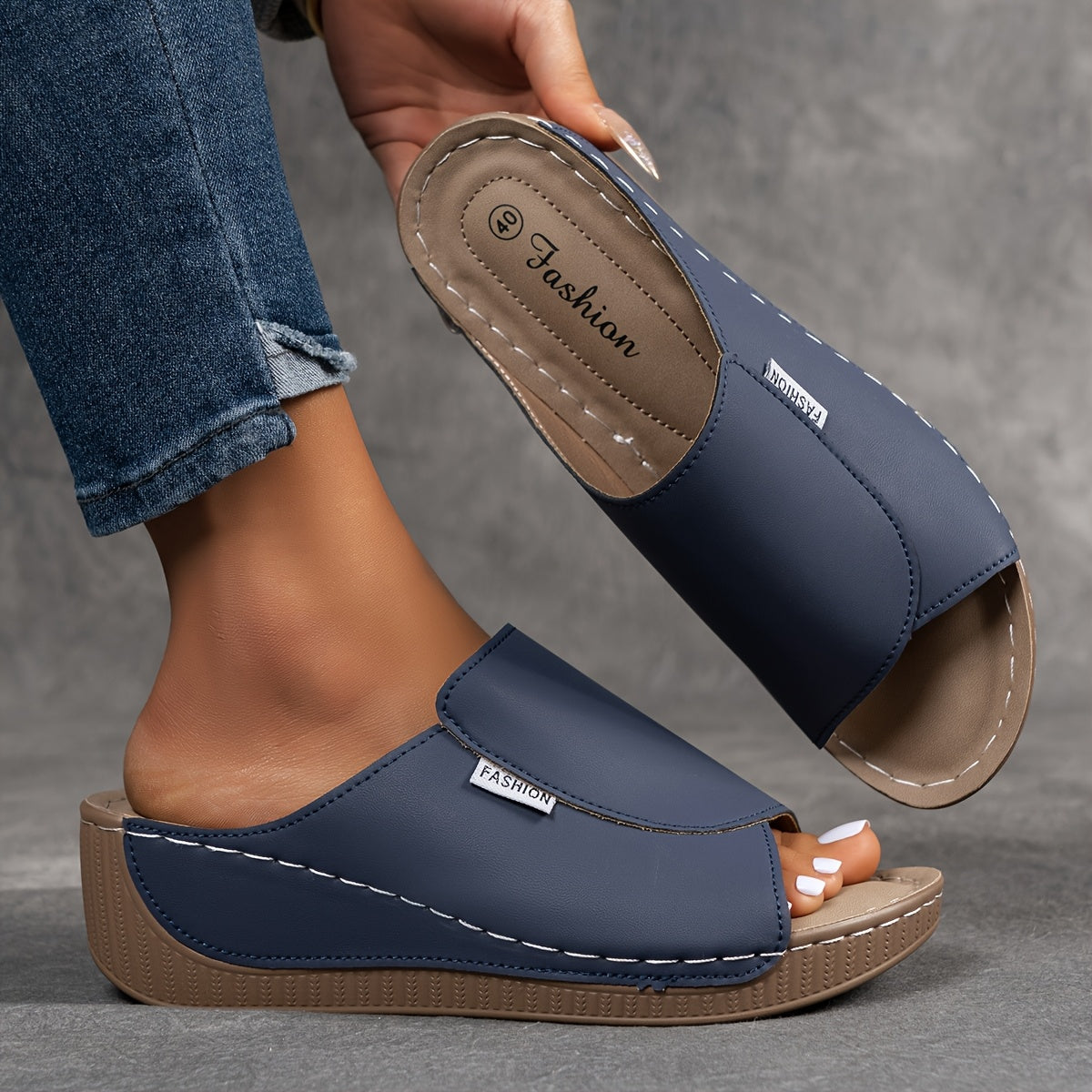 MARCO & BIANCA MILANO | Komfort-Sandalen mit Bogenplattform für Fußschmerzen