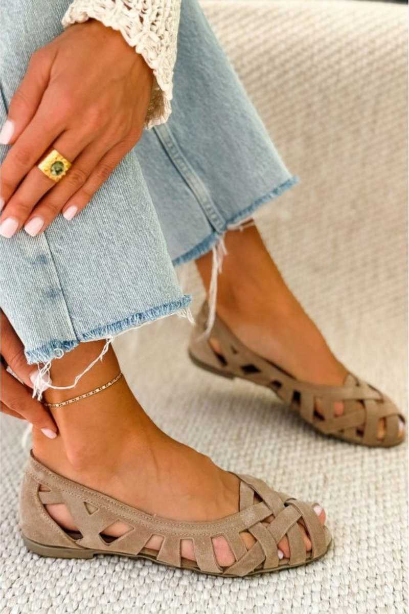Caterina | Geflochtene Sandalen für den Sommer