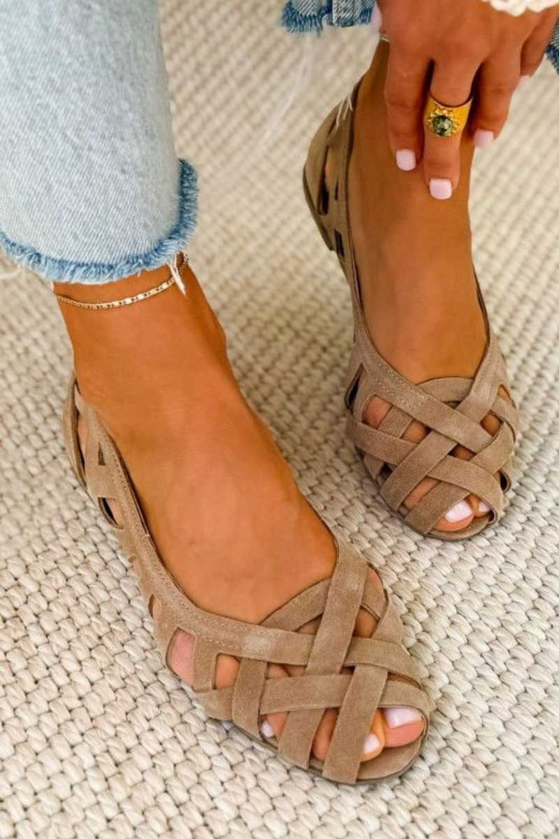 Caterina | Geflochtene Sandalen für den Sommer
