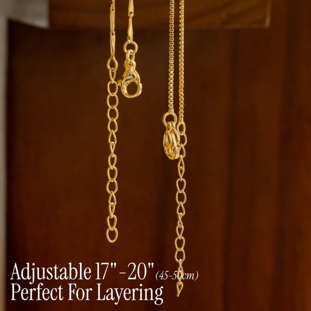Celestina™ - Elegante Halskette mit initialen Anhängern