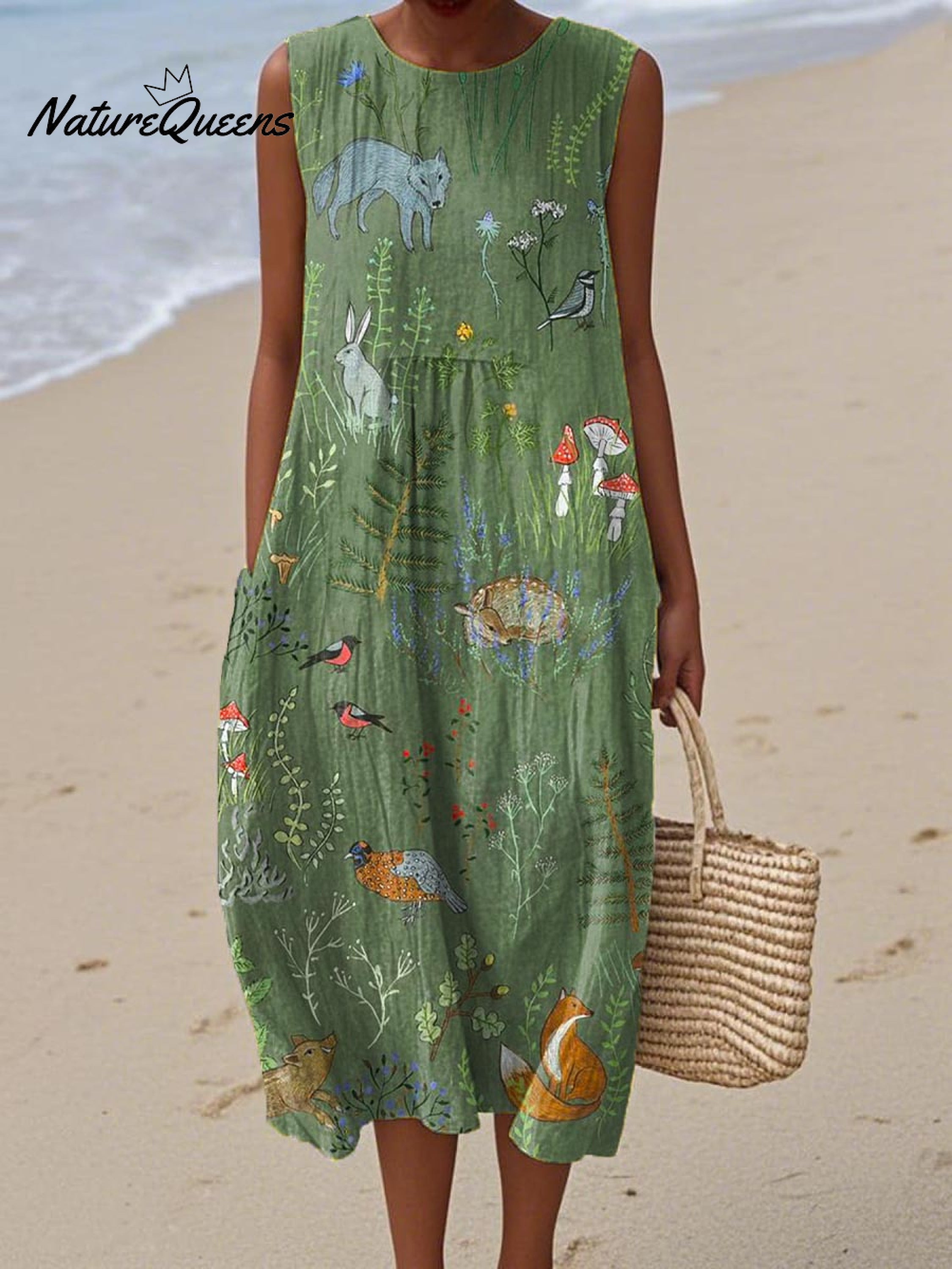 Ninthe - Tiere des Waldes Kleid