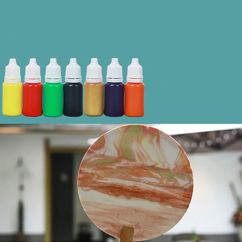 Buddha Steine DIY: Unbemalter chinesischer Lackfächer zum Gestalten