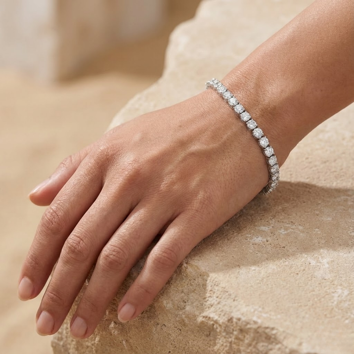 Lunavelle™ - Funkelndes Armband mit Moissaniten