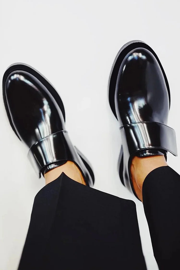 Aldrienne™ - Elegante Halbschuhe mit Riemen