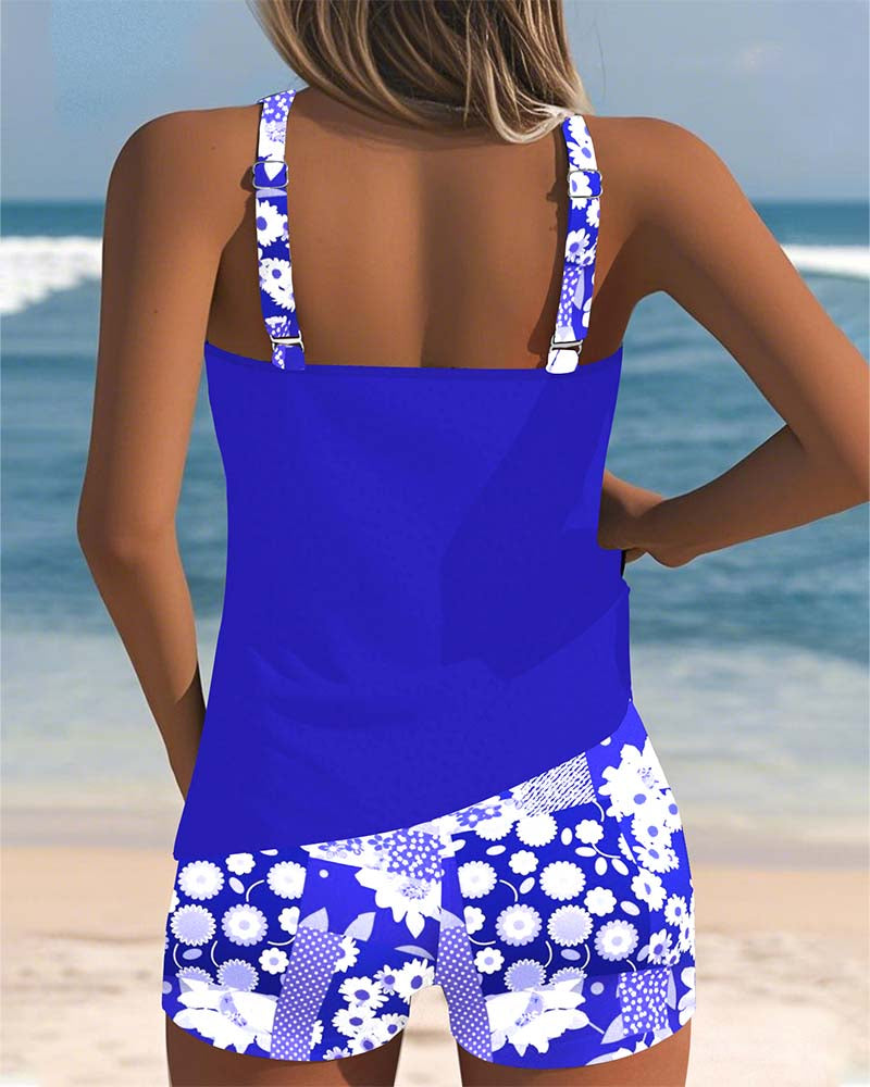 Matilda | Floral Print Swimsuit Set