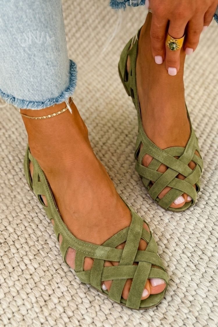 Caterina | Geflochtene Sandalen für den Sommer