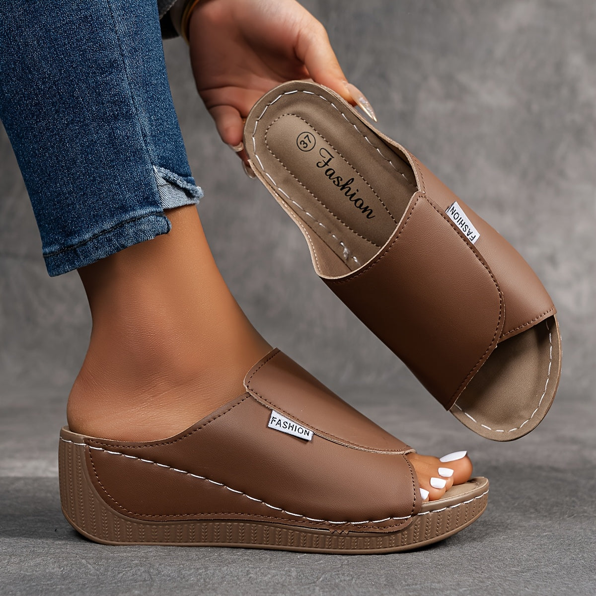 MARCO & BIANCA MILANO | Komfort-Sandalen mit Bogenplattform für Fußschmerzen