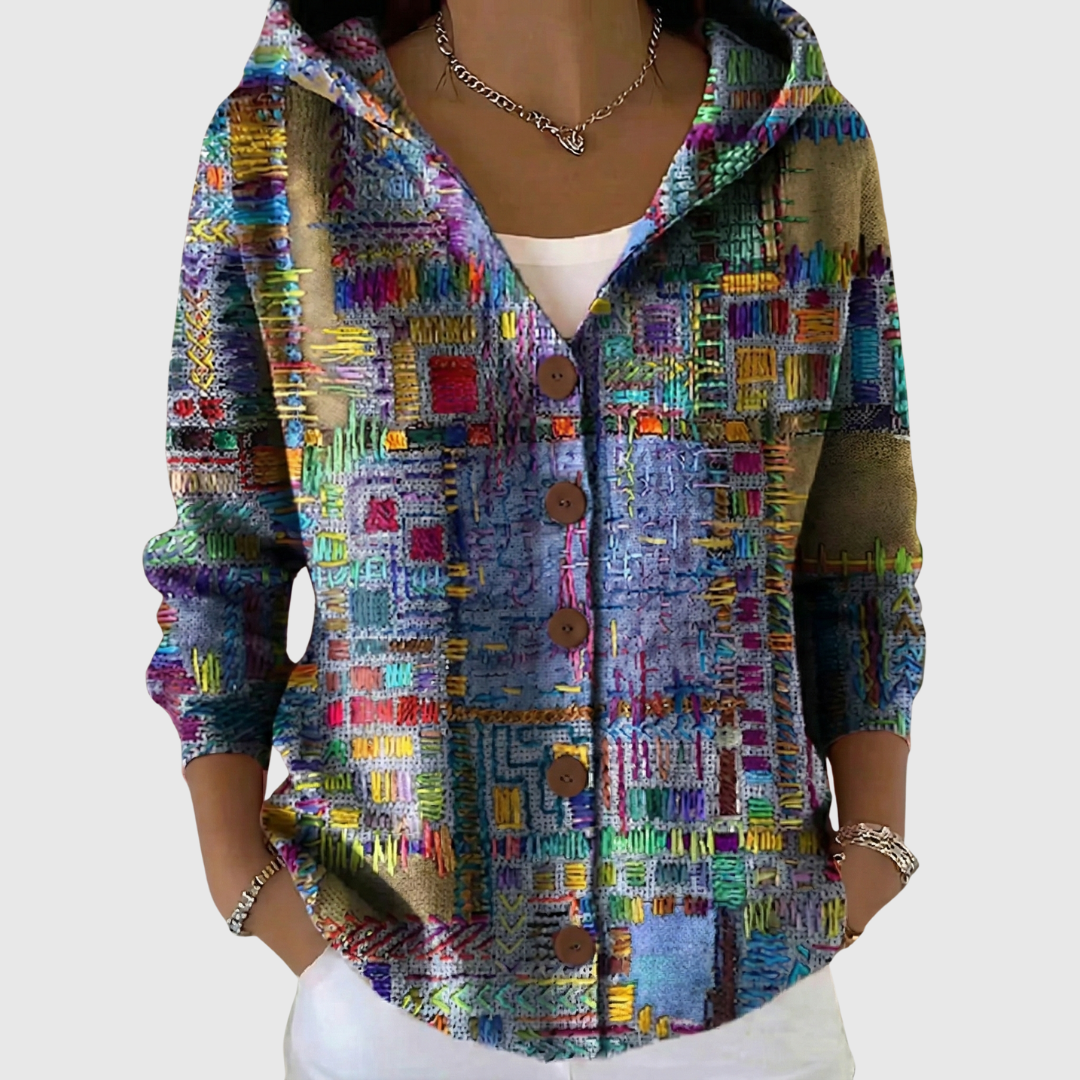 Marinella | Kapuzen-Strickjacke