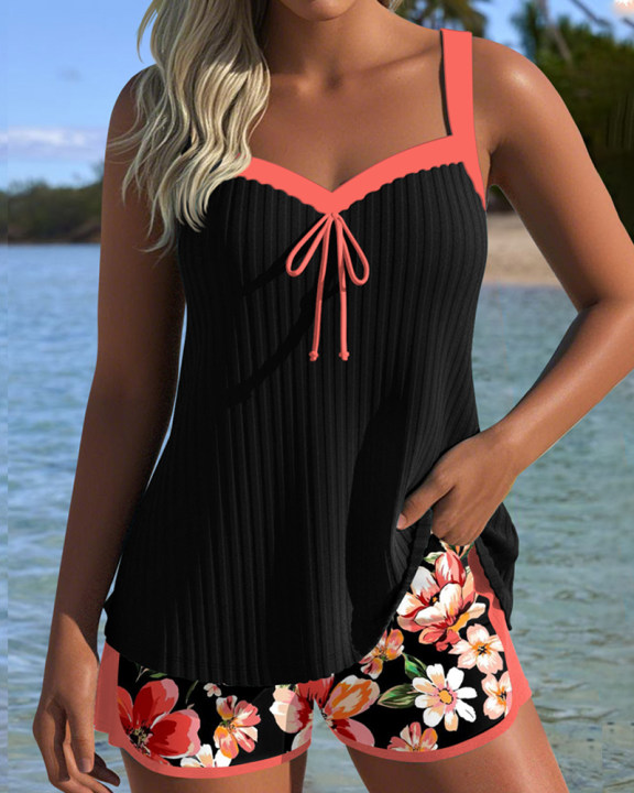 Chloe | V-Neck Tankini