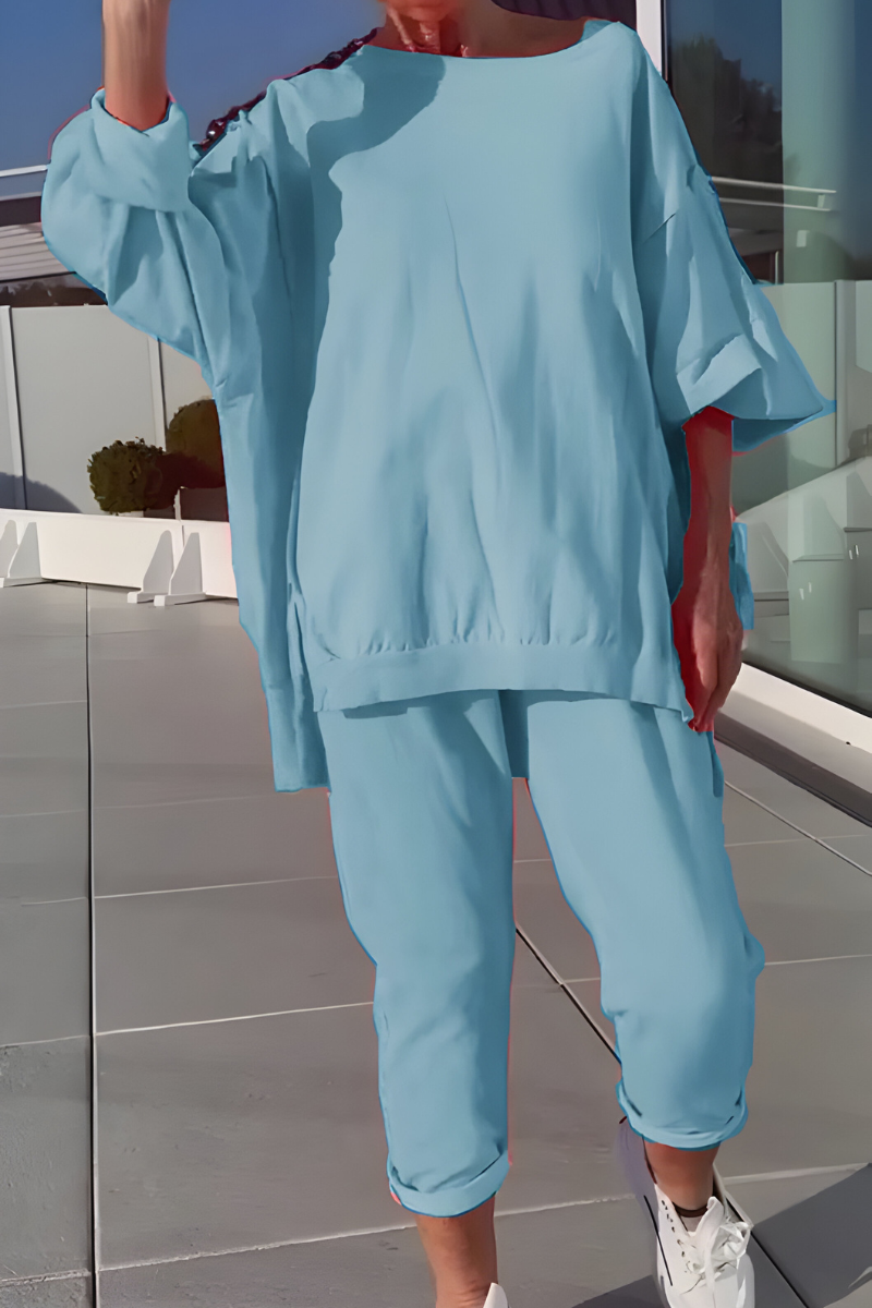 Léonie – Elegantes Oversized Loungewear Set