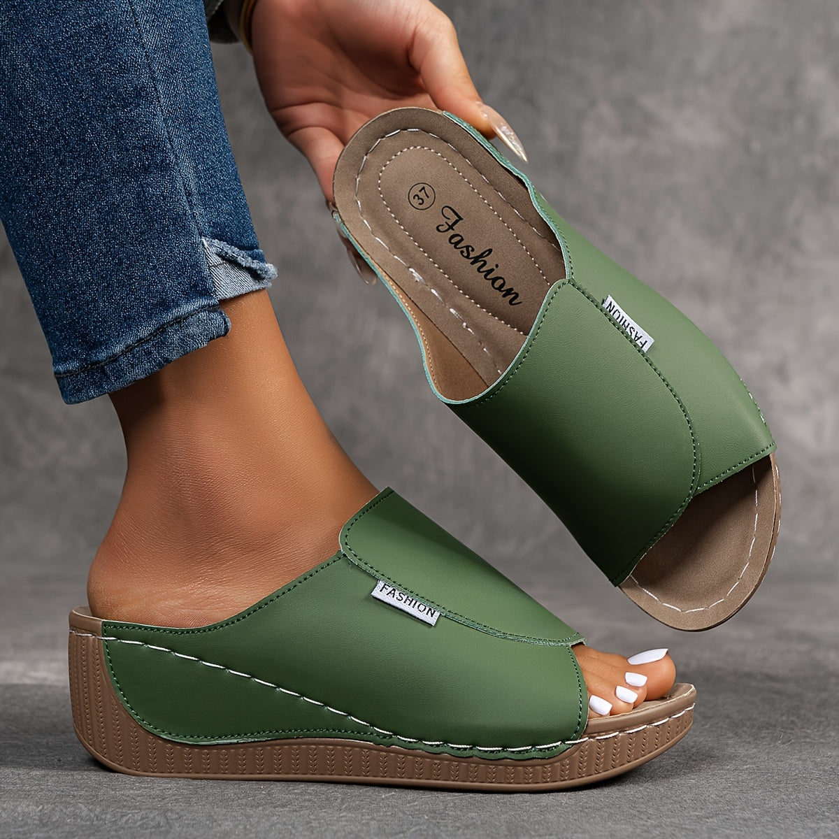 MARCO & BIANCA MILANO | Komfort-Sandalen mit Bogenplattform für Fußschmerzen