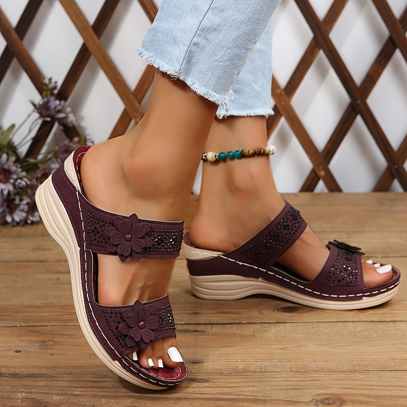 Bequeme Keilsandalen Suzanne