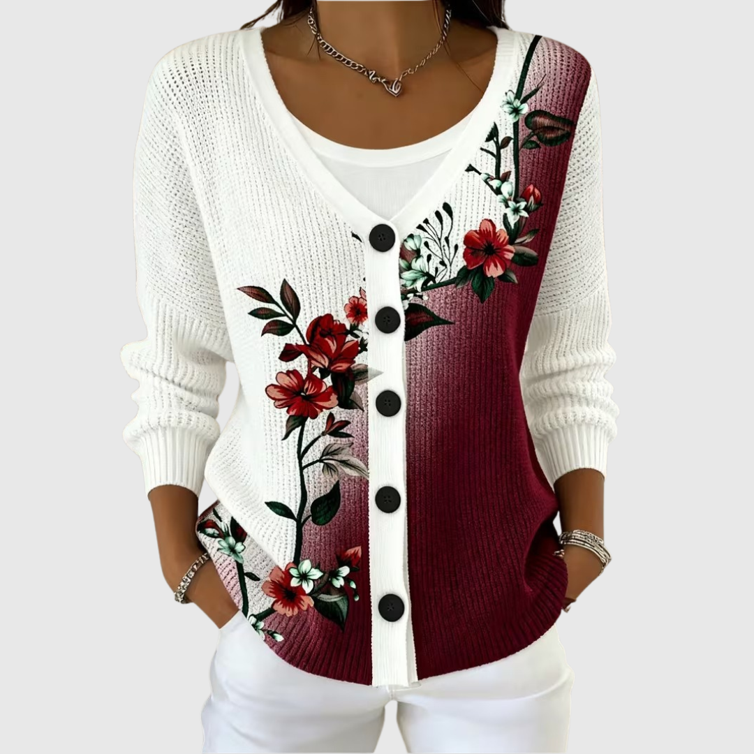 Incoronata | Strickjacke mit Knopfverschluss
