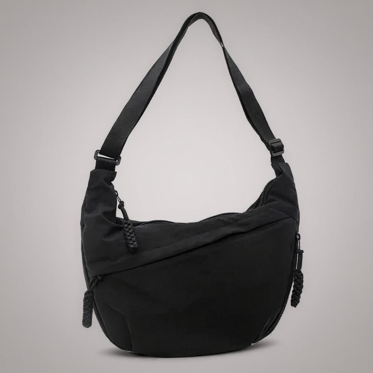 Aria | Schwarze Schultertasche
