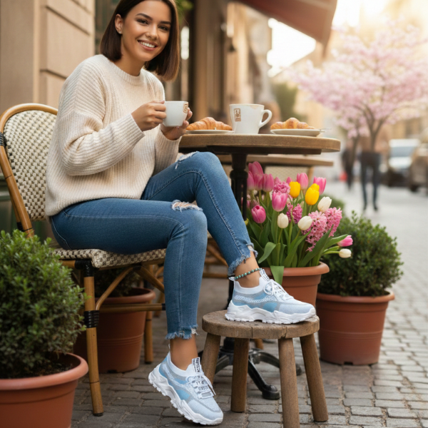 WolkenStep™ – Atmungsaktive Damen-Sneaker für ganztägigen Komfort