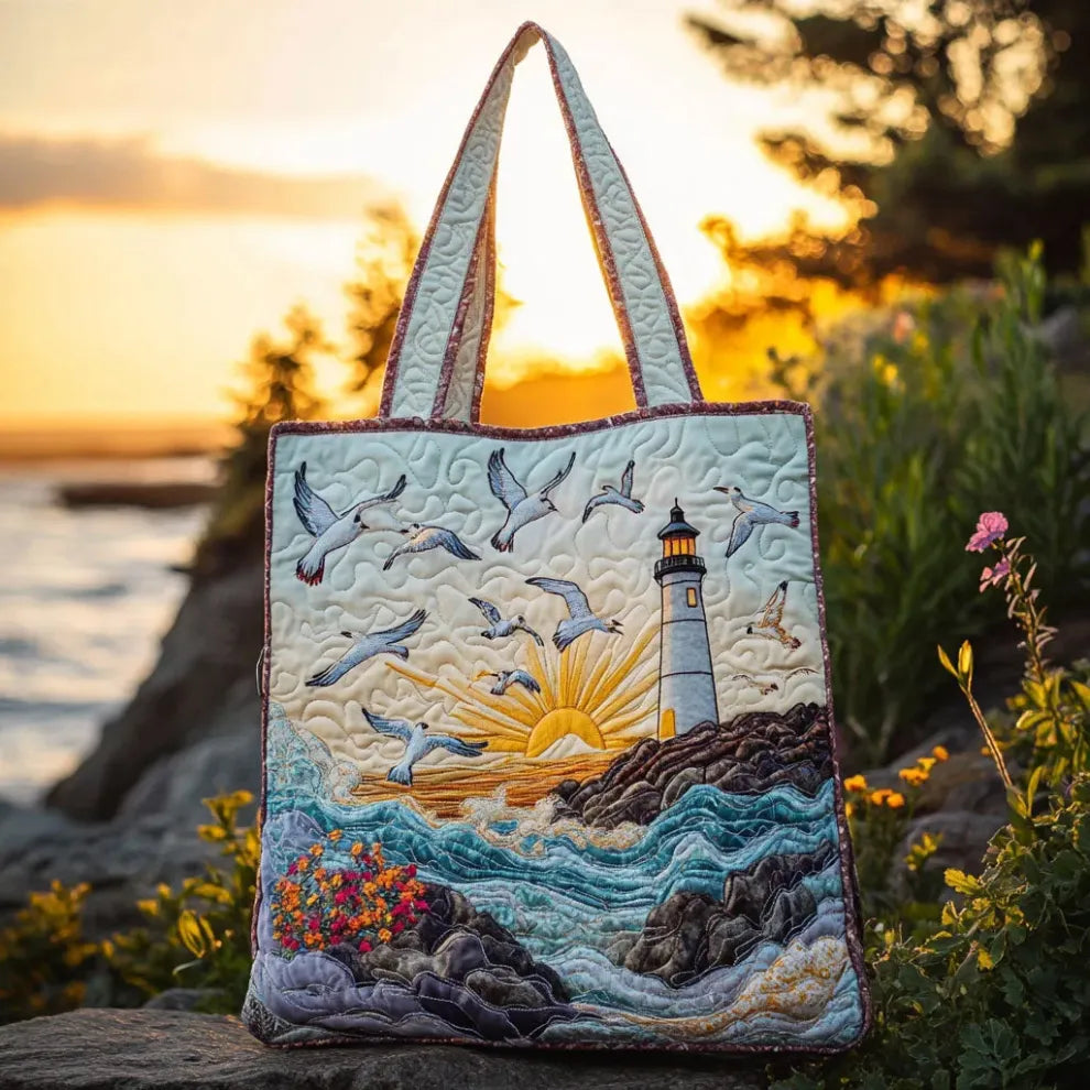 Seaside Glow | Handmade Quilted Bag