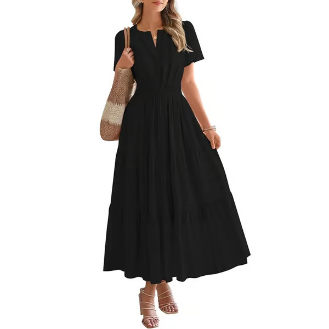 Elara – Luftiges Komfort-Maxikleid