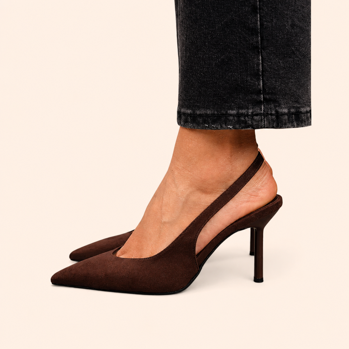 Celiara™ - Bequeme Slingback-Pumps mit feinem Absatz