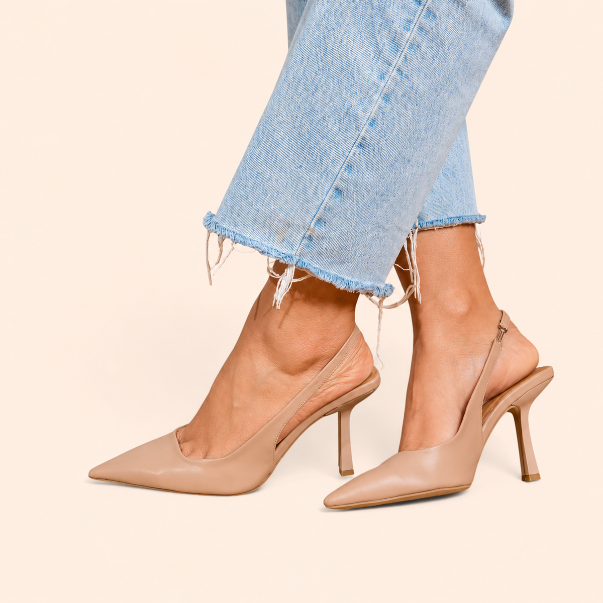 Celiara™ - Bequeme Slingback-Pumps mit feinem Absatz