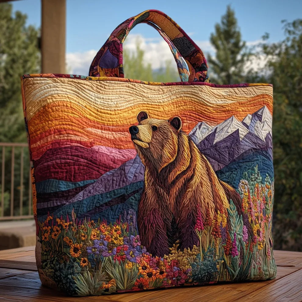 Spirito Selvaggio | Handcrafted Quilted Tote Bag