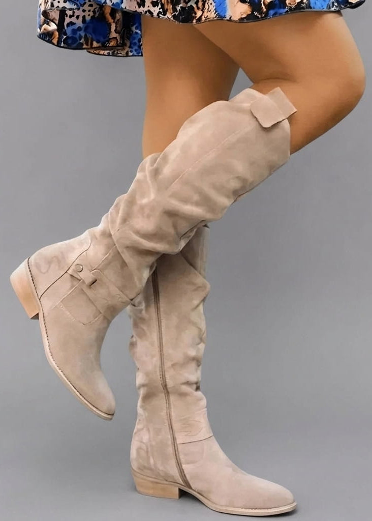 Lunessia™ - Hochwertige Stiefeletten im Wildleder-Look