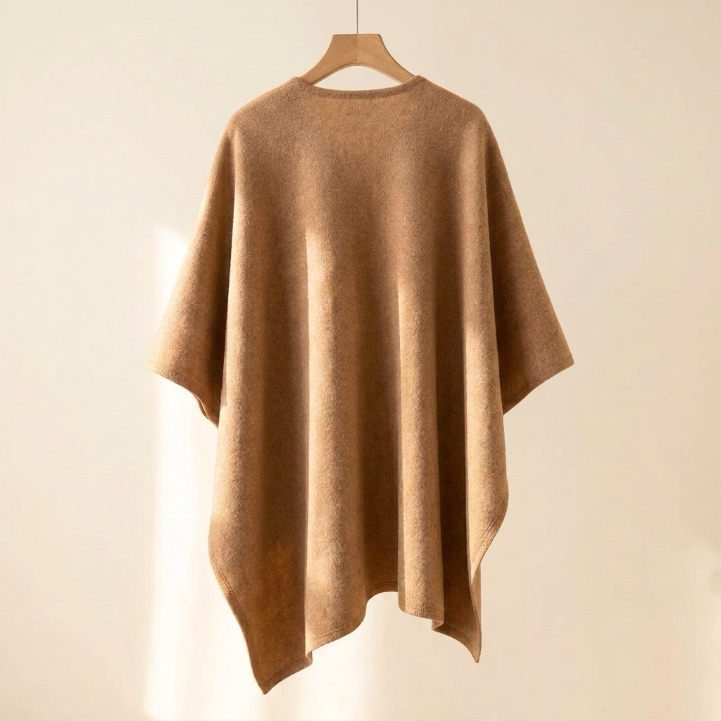 Eleganter Poncho-Schal