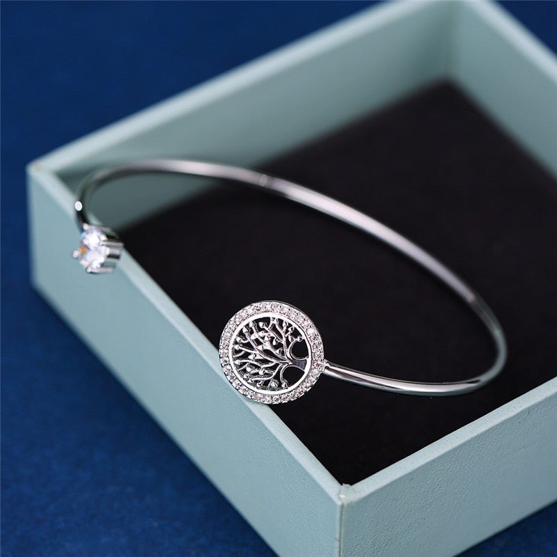 Verstellbares Armband mit Lebensbaum-Motiv