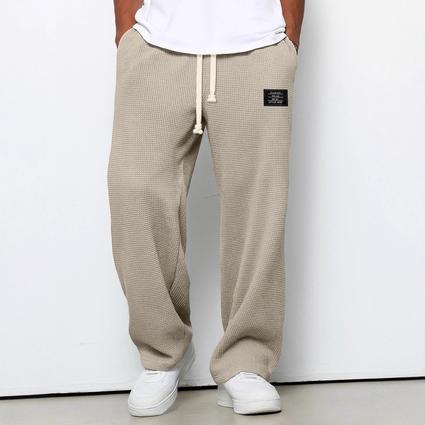 Alvaro™ | Elegante Hose mit Strukturmuster