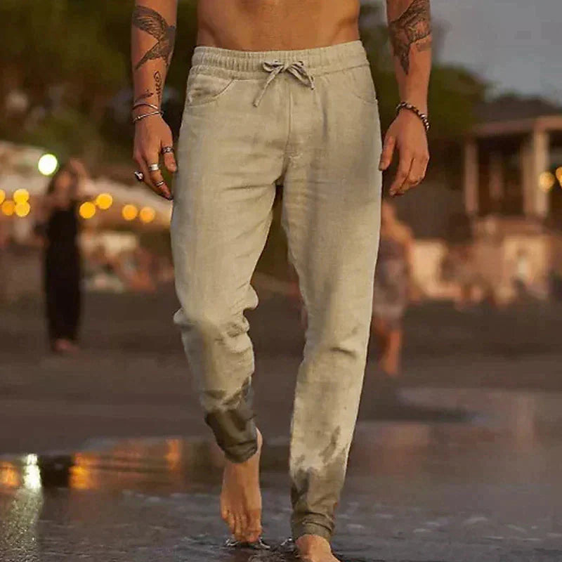 Mareno™ | Leichte Leinenhose