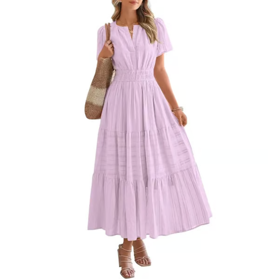 Elara – Luftiges Komfort-Maxikleid