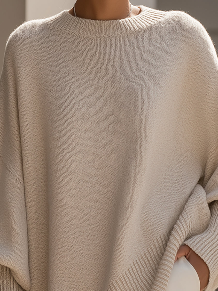 Isolde | Oversized Draped Sweater