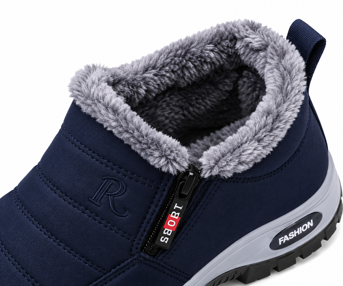 Éliane – Bottines d’Hiver Imperméables et Fourrées