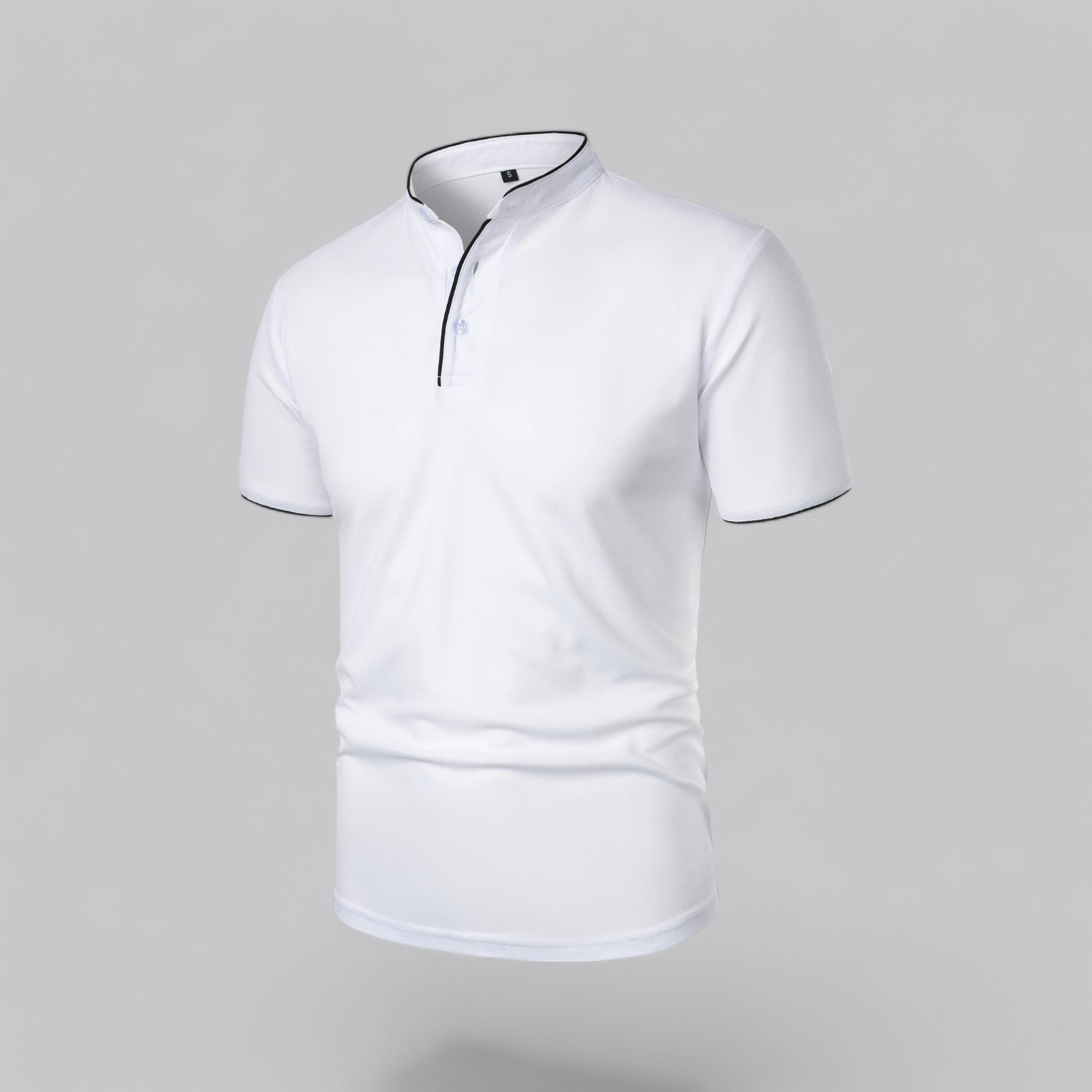 Arthur | Kragenloses Poloshirt