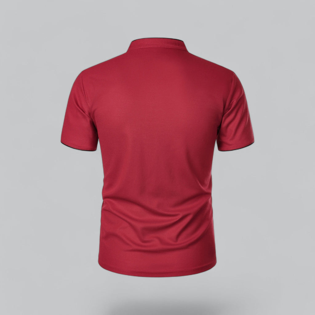 Arthur | Kragenloses Poloshirt