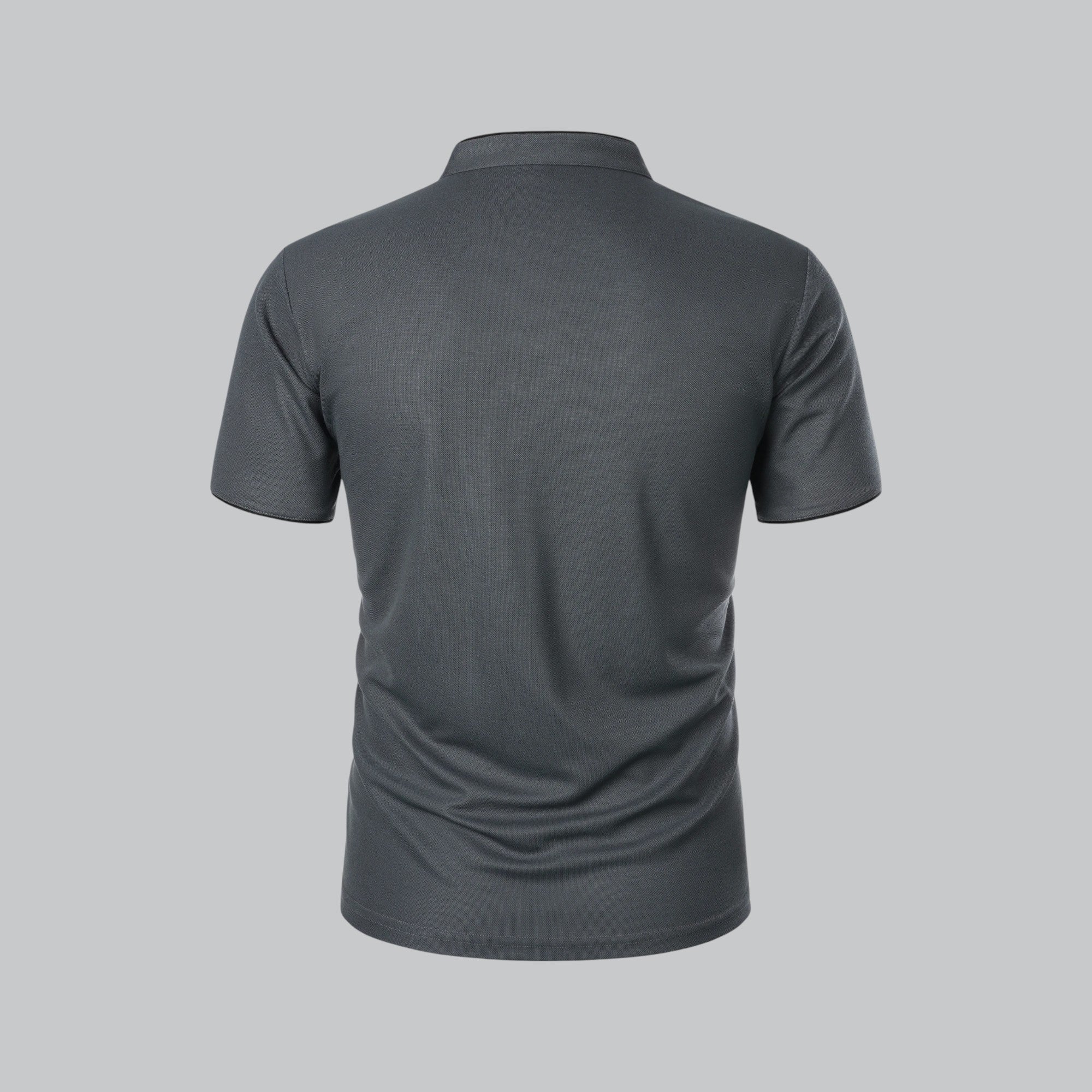 Arthur | Kragenloses Poloshirt