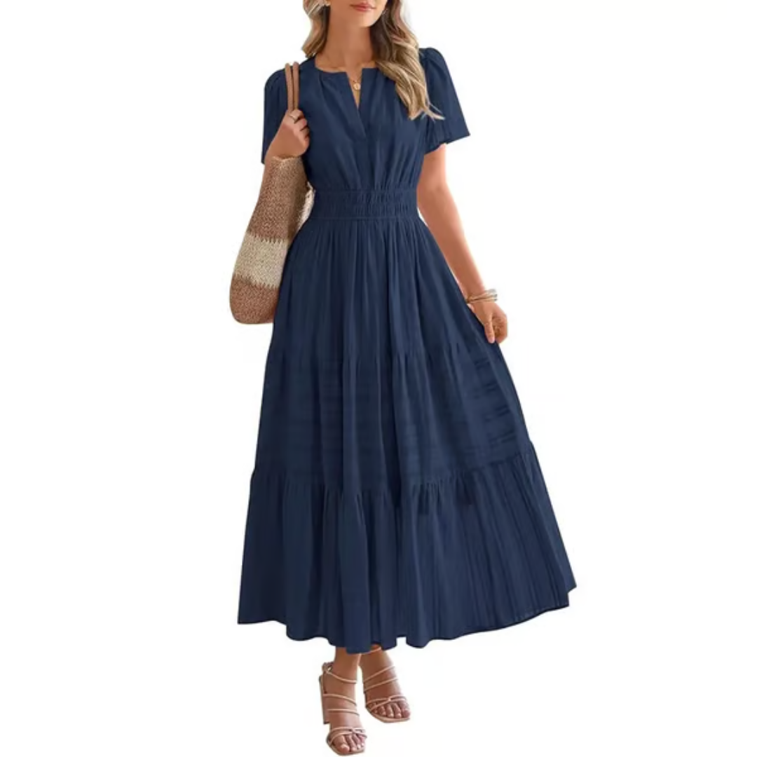 Elara – Luftiges Komfort-Maxikleid