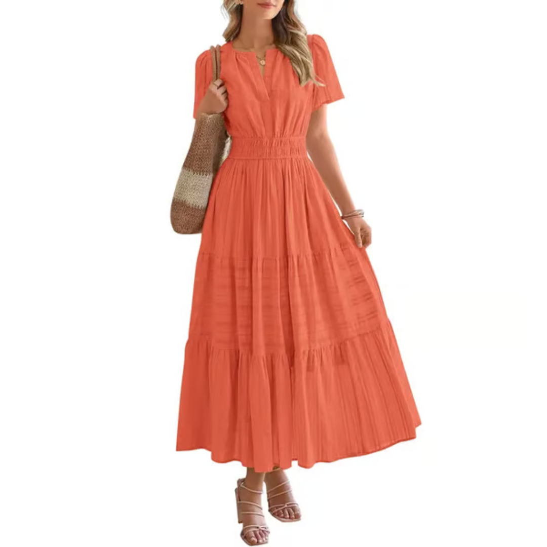 Elara – Luftiges Komfort-Maxikleid