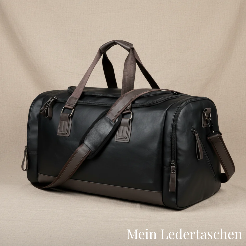 Oskar Leder-Reisetasche