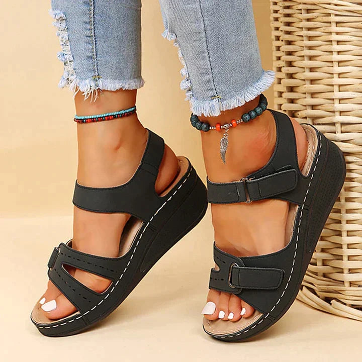 MARCO & BIANCA MILANO | SANDY ORTHOPEDIC HEEL SANDALS