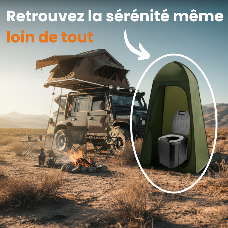 Nomadia™ | Toilette Portable Pliable