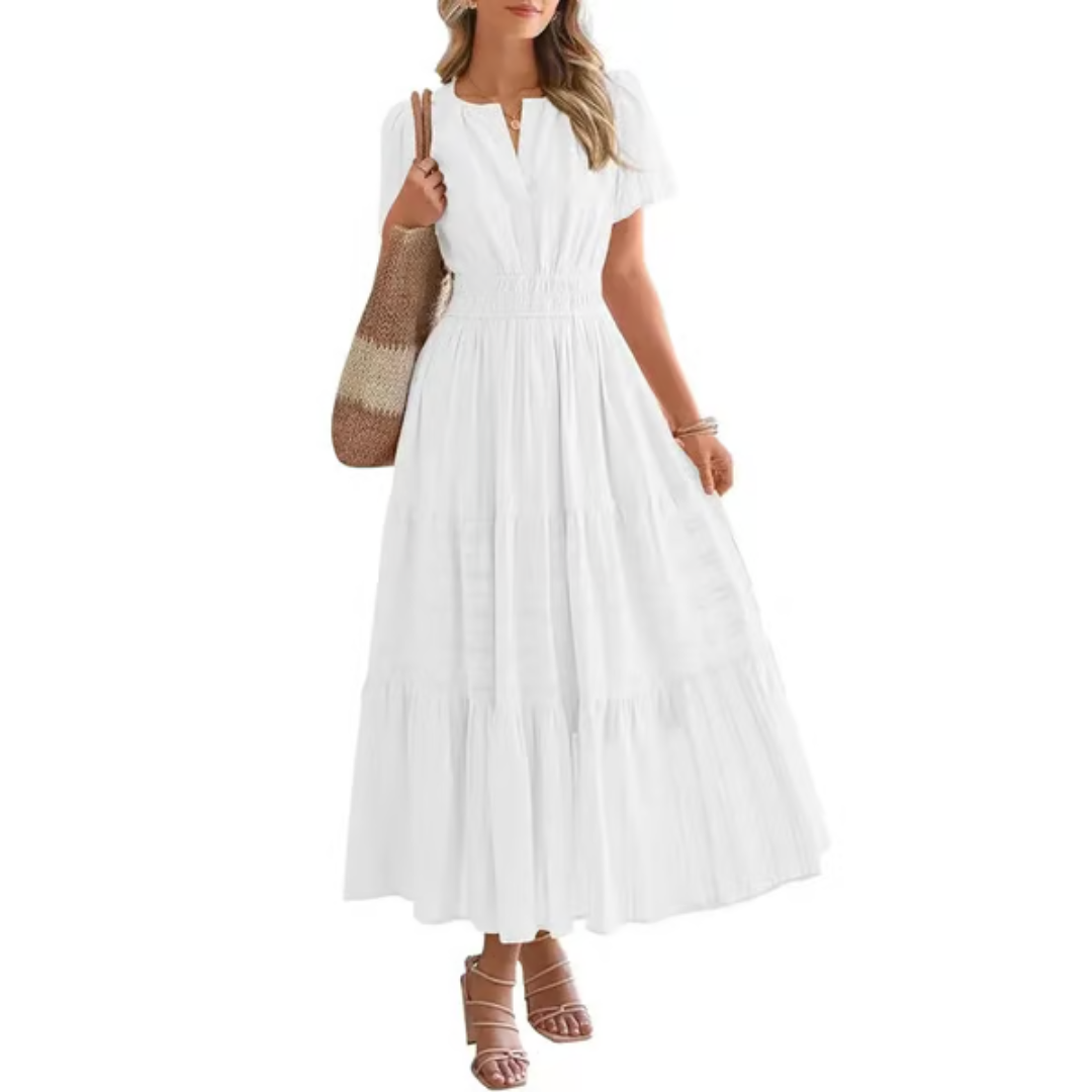 Elara – Luftiges Komfort-Maxikleid