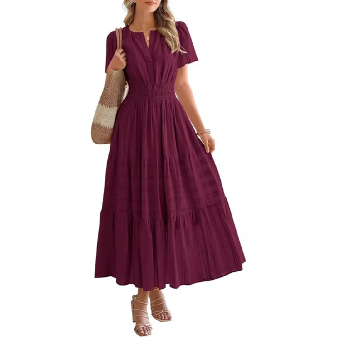 Elara – Luftiges Komfort-Maxikleid