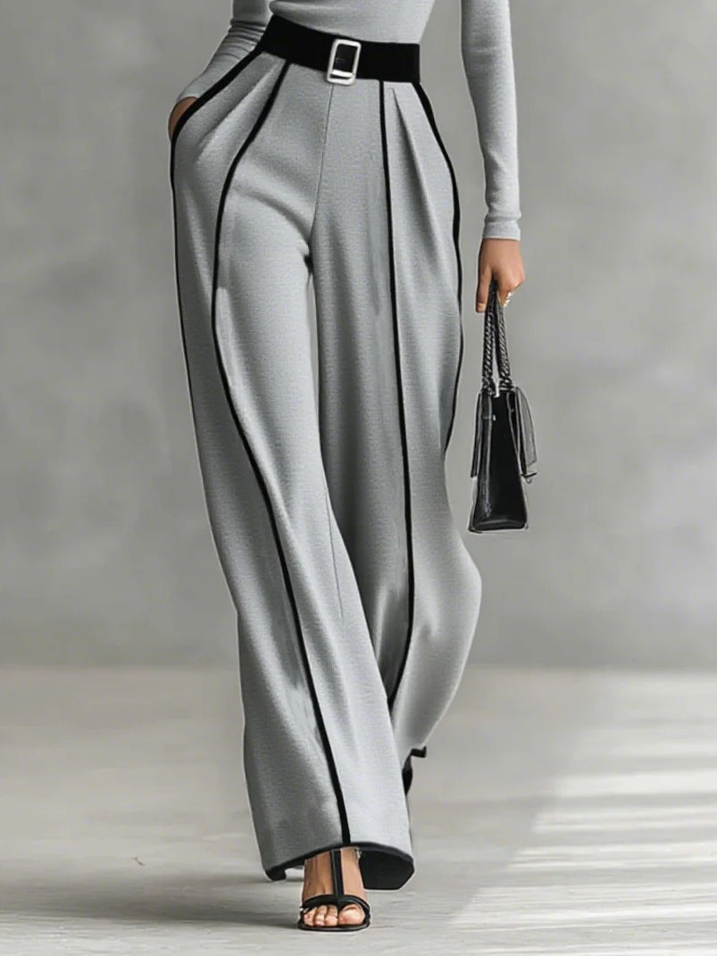 Vera™ || Elegantes Set mit Kontrastdetail