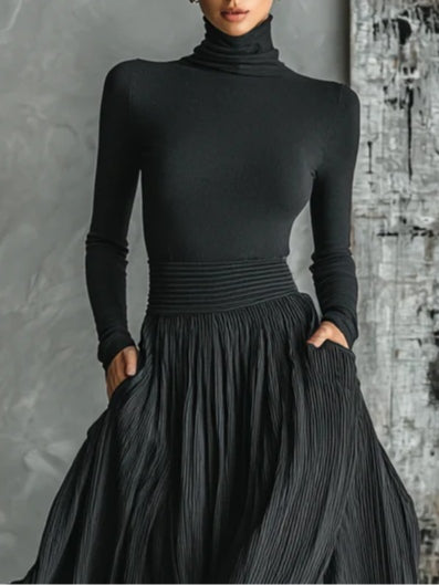 Eva™ || Elegantes Set mit Faltenrock