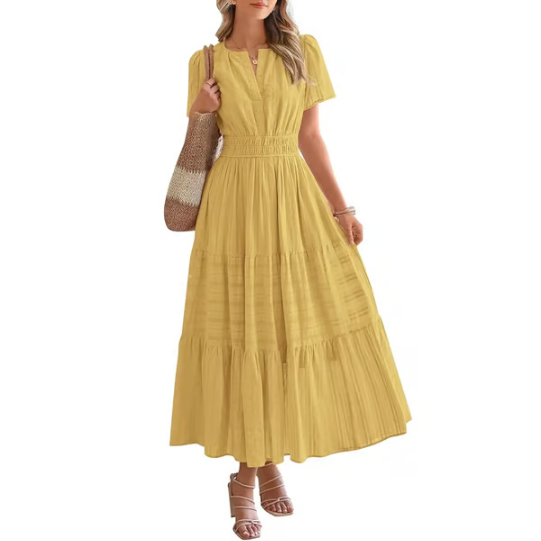 Elara – Luftiges Komfort-Maxikleid