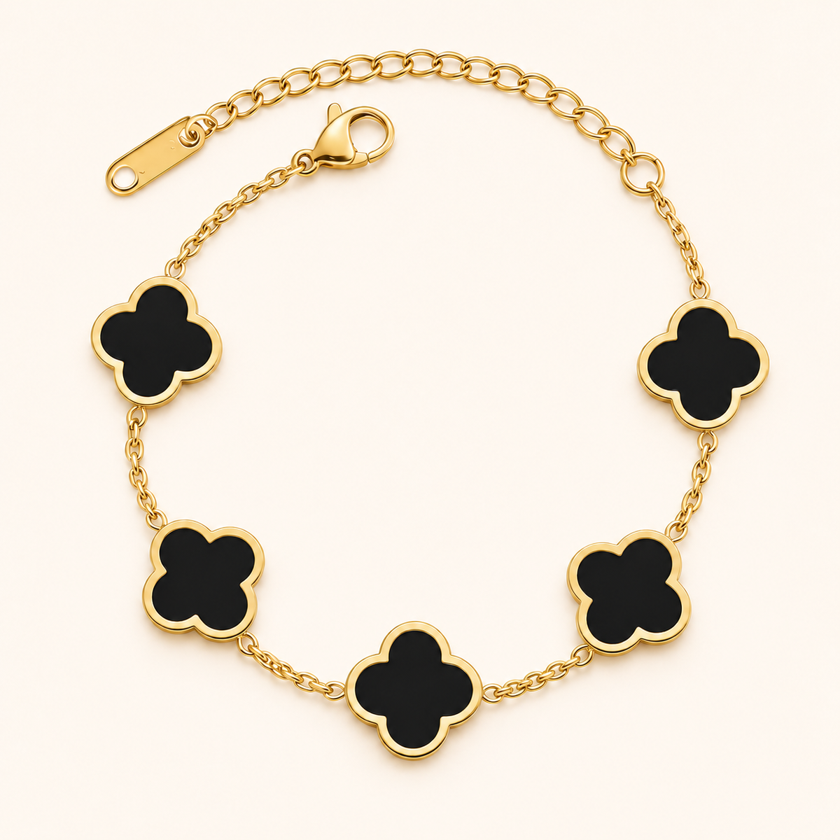 Zaralina™ - Elegantes Armband mit Kleeblatt-Motiv