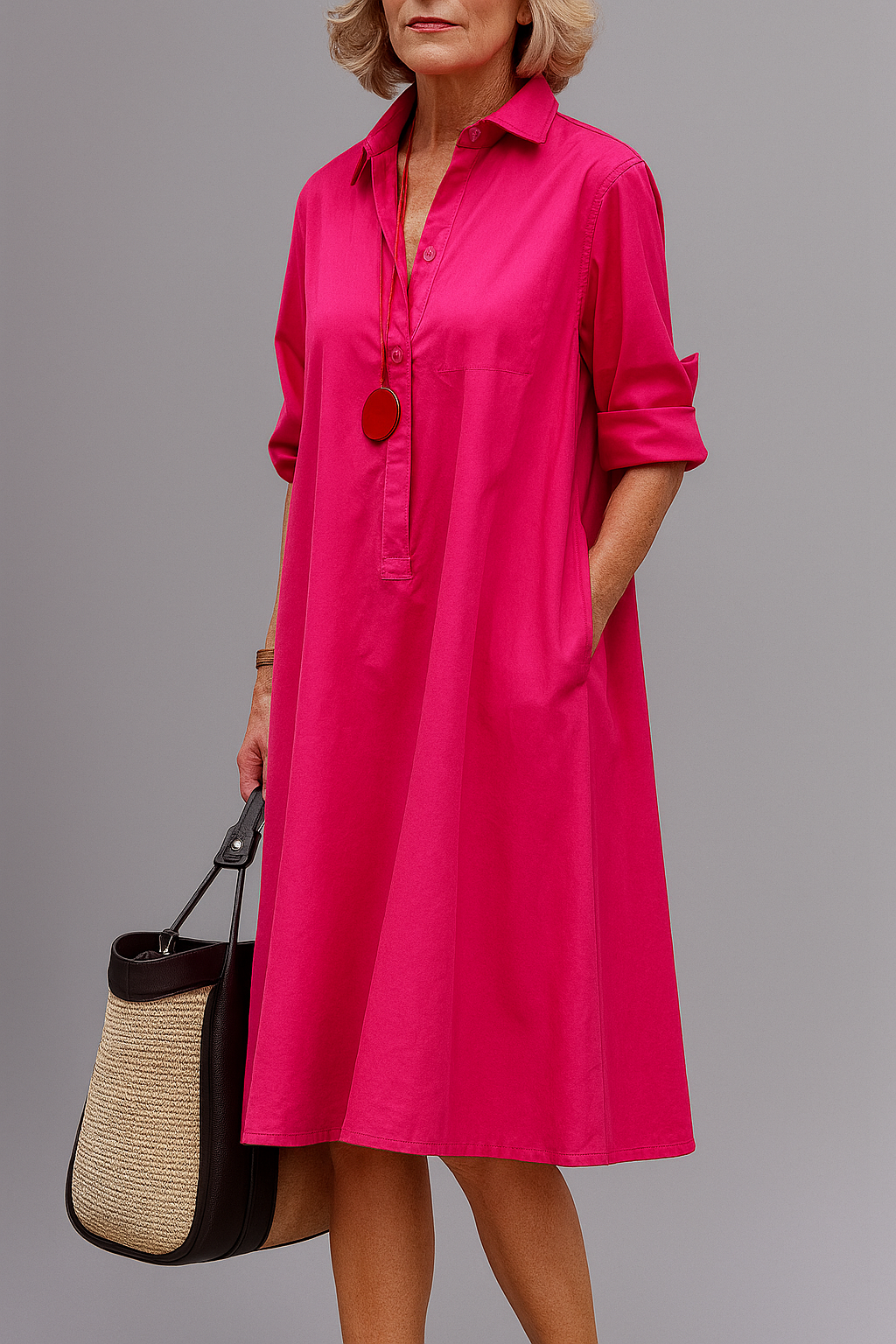 Chloe™ | Elegantes Midi-Kleid
