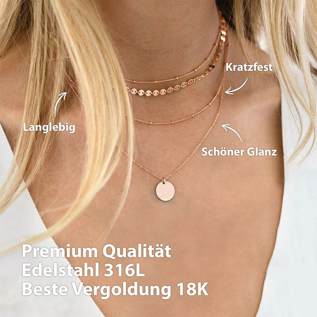 BonnyDot Kette Rose