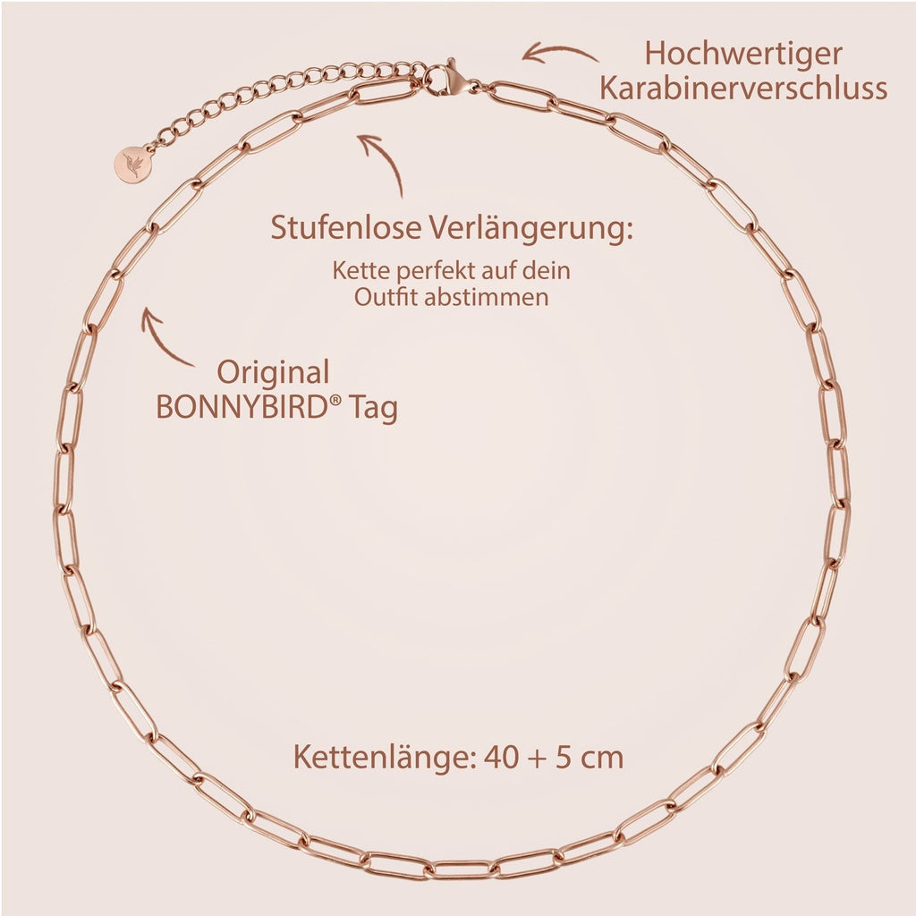 BonnyLink Gliederkette Rosegold
