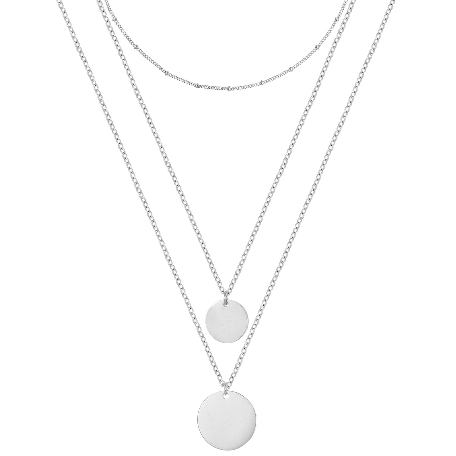 BonnySydney Halsketten Set Silber